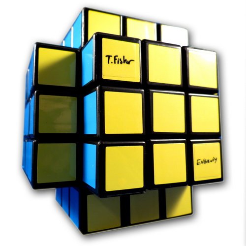 Cross Cube 3x3x5 Series Black Calvins Puzzle Fully Functional Cuboid Evgeniy Twisty Toy Gift