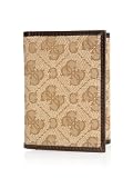 GUESS Brown Signature G Trifold Wallet, BROWN