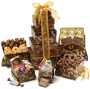 Broadway Basketeers Valentines Day Chocolate Gift Tower