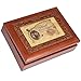 Cottage Garden Music Box - 50Th Anniversary Plays Light Up My Life With Ornate Woodgrain Finish