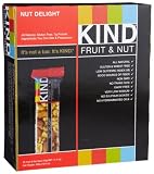 KIND Fruit & Nut, Nut Delight, All Natural, Gluten Free Bars (Pack of 12)