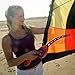 Castakite - Kite and Flying Handle for Kids - Easy to Fly Kite with Reel and String - Integrated Kite Line Winder Grip Wheel - Best Easy Flyer Kite with Long Tail Perfect for The Beach or Park