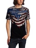 51gzR3La%2BpL. SL160  Throwdown By Affliction Mens Turbo Short Sleeve Tee, Black, Small