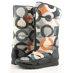 COACH Jolt Gray Boots Shoes Womens Size 8.5