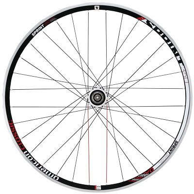 AMERICAN CLASSIC WHEELSET, 700C, SPRINT 350 BK
