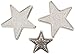 Buttons Galore Button Theme Pack, Silver Stars