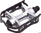 Wellgo 888 1/2' Alloy Quill Pedal, Black