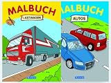 Eigenschaften Malbuch / Malbuch Fahrzeuge 2-f