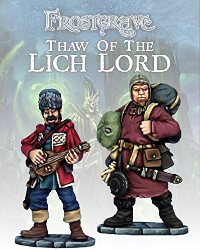 Frostgrave Bard and Pack Mule