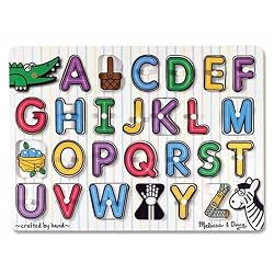 Melissa & Doug See-Inside Alphabet Peg