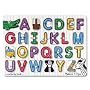 Melissa & Doug See-Inside Alphabet Peg Puzzle