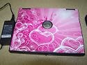 DESIGNER COLOURED PINK DELL C610 LAPTOP