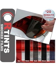 Automotive Parts and Accessories: Tail Light Tint Chevrolet Chevy Chevy Avalanche 2007 2008 2009 2010 2011 2012 - Smoke - Rvinyl Performance Films
