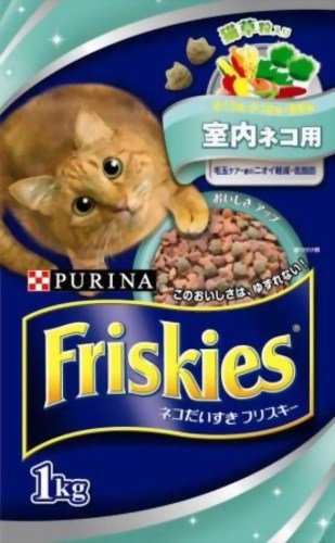 Cover image : フリスキー ドライ 室内ネコ用 1kg