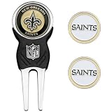 New Orleans Saints NFL Divot Tool & Ball Marker Set