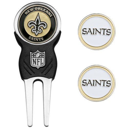 New Orleans Saints NFL Divot Tool & Ball Marker Set