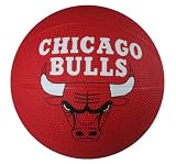 Spalding NBA Chicago Bulls Primary Rubber Basketball