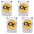Georgia Tech Yellowjackets NCAA 4pc Shot Glass Set by Great American Products
