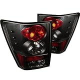 05-09 Jeep Grand Cherokee Taillights - JDM Black 