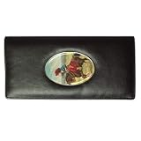 Cowgirl on Horse Long Wallet Billfold