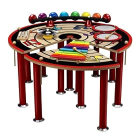 Musical Slices of Fun Table by Anatex by Anatex