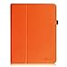 Fintie iPad 1 Folio Case - Slim Fit Vegan Leather Stand Cover with Stylus Holder for Apple iPad 1 1st Generation - Orange