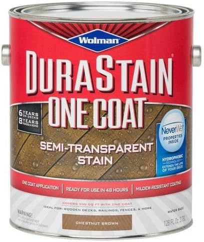 WolmanTM DuraStain® One Coat Semi Transparent Stain Chestnut Brown - Gallon