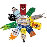 Rite-Lite Judaic Plush Passover Finger Puppets, Set of 10