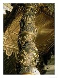 Barley Sugar Column from the Baldacchino with Laurel Leaves and Putti Chasing Bees, 1633 Art Styles Giclee Poster Print by Giovanni Lorenzo Bernini, 12x16
