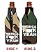 Funny Guy Mugs 'Merica Yeah Collapsible Neoprene Bottle Coolie - Drink Cooler