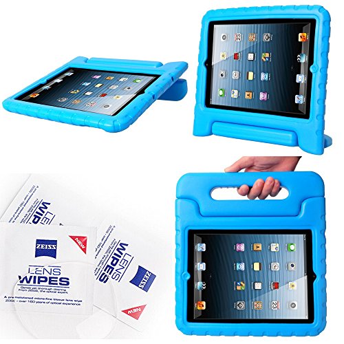 Amazon.com: TRAVELLOR Ipad 2 3 4 Shockproof Case Light Weight Kids Case Super Protection Cover Handle Stand Case for Kids Children for Apple Ipad 2 Ipad 3 Ipad 4 Ipad Air(5 Th Generation) (Blue, iPad 2/3/4): Computers & Accessories