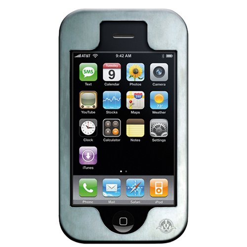 Gilty Couture iPhone Schale (aus Edelstahl, Schiebedesign), schlichte Version (UK Import) Preisvergleich