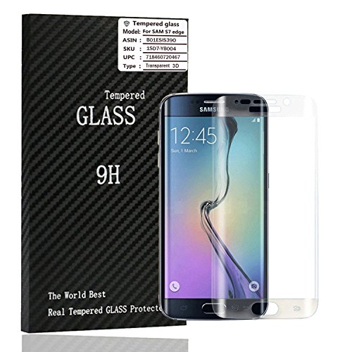 For Samsung Galaxy S7 Edge Screen Protector Edge to Edge, HD Clear/Ultra Smooth/Invisible screen protector for S7 Edge - LIFETIME WARRANTY (For Samsung Galaxy S7 edge Transparent)
