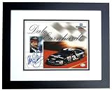Dale Earnhardt Sr. Autographed/Hand Signed 8x10 Photo BLACK CUSTOM FRAMED - Car and Driver