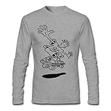 IIOPLO Men's Dido Singer Long Sleeve T-shirt Grey S