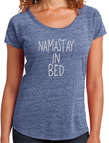 Yoga Clothing For You Ladies Namast'ay in Bed Tee Shirt