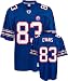 Lee Evans Jersey: Reebok Blue Replica #83 Buffalo Bills Jersey - Medium