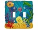 Sea Life Double Switchplate