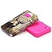 For ZTE Overture 2 - ZTE Fanfare - ZTE Maven - ZTE Scend - ZTE Atrium ITUFFY (TM) 3items Combo: Screen Protector + Stylus Pen + Dual Layer Impact Resistance Hybrid Armor Case (Tree Deer Hot Pink)