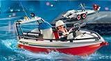 Playmobil - 4823 - Figurine - Bateau de Pompier