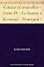 Search : Contes et nouvelles - Tome IV - La Sonate Ã  Kreutzer - Pourquoi ? (French Edition)
