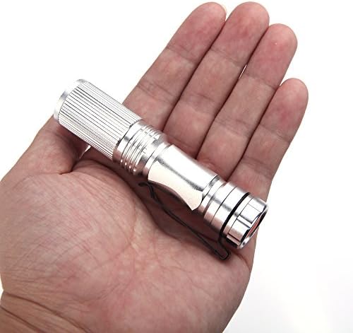 RavTech(TM) Adjustable Focus Zoomable Light Lamp CREE LED Flashlight Torch 3-mode 500LM Black/Golden/Silver Flashilight For Camp Bicycle,Silver