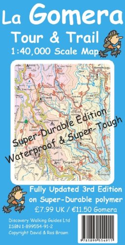 City Travel Guides Discounted  Used : La Gomera Tour and Trail Super-durable Map (Tour & Trail Maps)