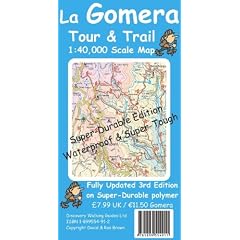 La Gomera Tour and Trail Super-durable Map (Tour & Trail Maps)