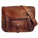 Leder Umh�ngetasche Vintage College Laptoptasche Schule Ledertasche Gro� Neu U1