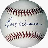 Earl Weaver Autographed MLB Baseball