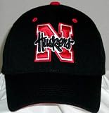 Nebraska Cornhuskers Black One-Fit Hat