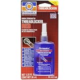 Permatex 27140 High Strength Threadlocker Red, 36 ml Bottle