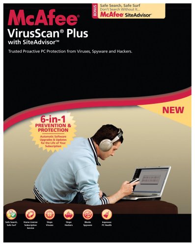 McAfee VirusScan Plus 2008 Edition (PC)