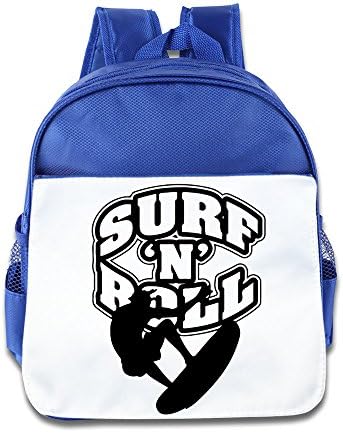School Bag Surf 'n' Roll Children Backpacks Cute RoyalBlue Bags